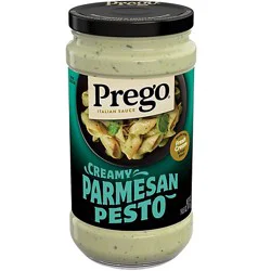 Prego Creamy Parmesan Pesto Sauce - 14.5 Oz