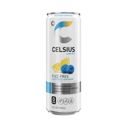 Celsius Blue Razz Lemonade 12fz - 12 Fz