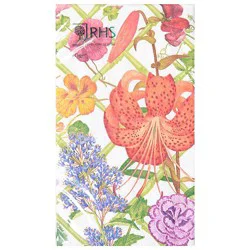 Floral Trellis Guest Towel - Ea