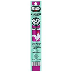 Mighty Spark Chicken Teriyaki Stick 1oz - 1 Oz