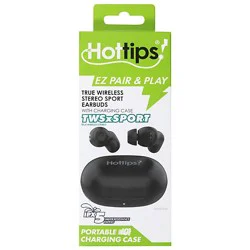 Hottips Tws Sport Earbuds With Charging Case - Compatible With Bluetooth 5.4 - Ea