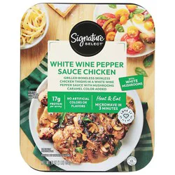 Signature Select Chicken White Wine Pepper Sauce 16 Oz - 16 Oz