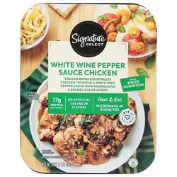 Signature Select Chicken White Wine Pepper Sauce 16 Oz - 16 Oz