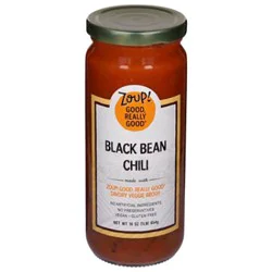 Zoup Good Really Chili Bean Black - 16 Oz