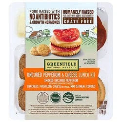 Greenfield Pepperoni Stacker Lunch Kit 2.75 Oz - 2.75 Oz