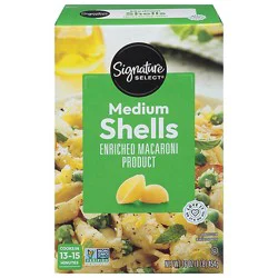 Signature Select Pasta Shells Medium 16 Ounce - 16 Oz
