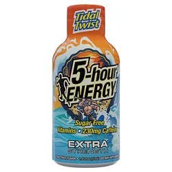 5-Hour Energy Shot, Extra Strength, Tidal Twist, 1.93 Oz. - 1.93 Fz