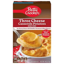 Betty Crocker Three Cheese Sliced Potatoes 12 Pack - 4 Oz