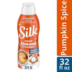 Silk Pumpkin Spice Dairy Free Almond Milk Coffee Creamer - 32 Fl. Oz.