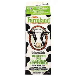Farmland Buttermilk Reduced Fat 32 Oz - 32 Oz
