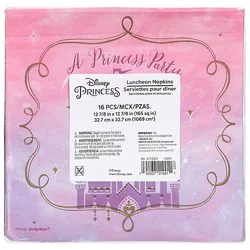 Disney Princess Hot Stamped Lunch Napkin - 16 Ct