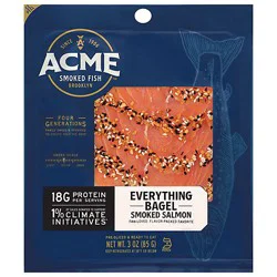 Acme Salmon Smoked Everything Bagel - 3 Oz