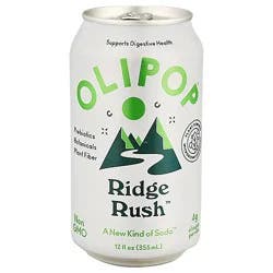 Olipop Ridge Rush Prebiotic Soda Can - 12 Fl. Oz.