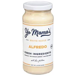 Yo Mamas Foods Classic Sauce Alfredo - 16 Oz