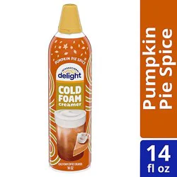 International Delight Pumpkin Pie Spice Cold Foam Creamer - 14 Oz
