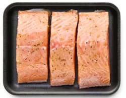 Salmon Fillet W/garlic Herb & Lemon - Lb