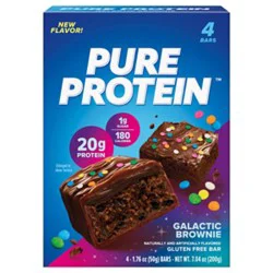 Pure Protein Galactic Brownie Bar - 4 Ct