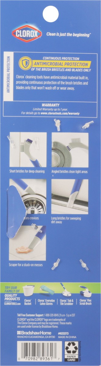slide 2 of 9, Clorox Detail Brush - Ea, 1 ct