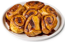 Plain Sticky Buns 6 Count - Ea