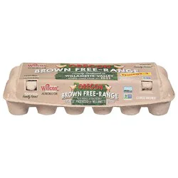 Wilcox Large Brown Free Range Omega 3 12ct - 12 Ct