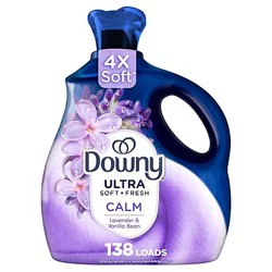 Downy Ultra Soft Liquid Fabric Softener Calm Lavender & Vanilla Bean - 93 Fl. Oz. - 93 Fz