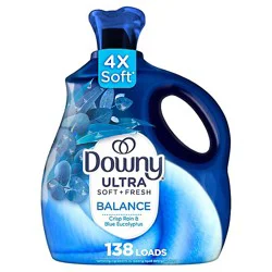 Downy Ultra Soft Liquid Fabric Softener Balance Crisp Rain & Blue Eucalyptus - 93 Fl. Oz. - 93 Fz