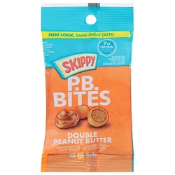 Skippy Peanut Butter Bites Double Peanut Butter Pouch,1.5 Oz,hrl Alternate Id 130838 - 1.5 Oz