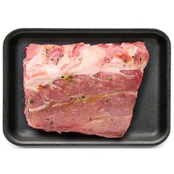 Pork Back Ribs Garlic Herbs Lemon Marinade Up To 10% Solution - LB