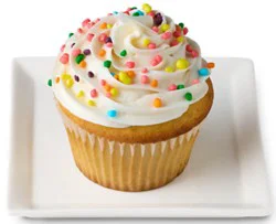 Celebration Funfetti White Jumbo Cupcake - Ea