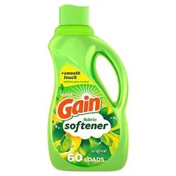 Gain Ultra Liquid Fabric Softener Original - 44 Fl. Oz.