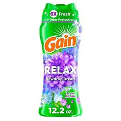 Gain In-Wash Scent Booster Beads Relax Dewdrop Dream - 12.2 Oz