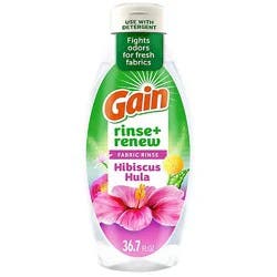Gain Rinse & Renew Fabric Rinse Hibiscus Hula 36.7 Fl Oz - 36.7 Fz
