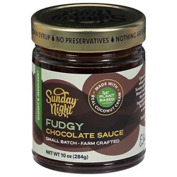 Sunday Night Chocolate Sauce Vegan 10oz - 10 Oz