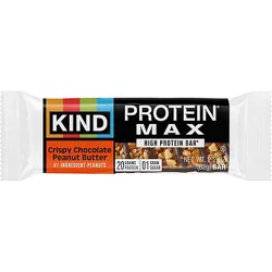 Kind Protein Max Crispy Chocolate Peanut Butter Protein Bar - 2.2 Oz