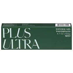 Plus Ultra Gel Toothpaste Natural - 4.7 Oz