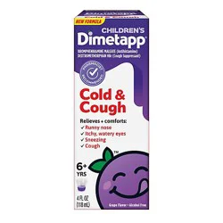 Dimetapp Child Cold & Cough - 4 Fz