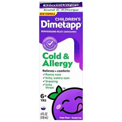 Children's Dimetapp Cold & Allergy - 4 Fz