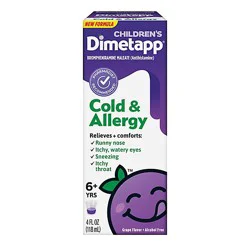 Children's Dimetapp Cold & Allergy - 4 Fz