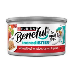 Beneful Incredibites Pate Bf Tmt Crt Spn - 3 Oz