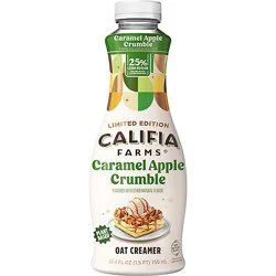 Califia Farms Caramel Apple Crumble Oat Milk Coffee Creamer 25.4 Fluid Ounces - 25.4 Fz