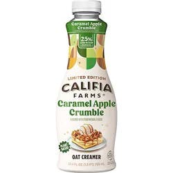 Califia Farms Caramel Apple Crumble Oat Milk Coffee Creamer 25.4 Fluid Ounces - 25.4 Fz