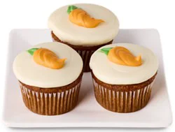 Carrot W/creme Cheese Bettercreme Cupcakes 3 Count - Ea