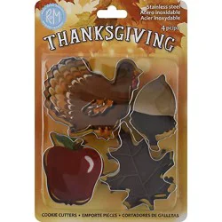 R&m Thanksgiving Cook Cut Set - 4 Ct