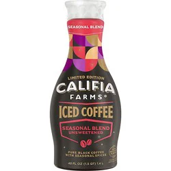 Califia Iced Coffee Holiday Blendcoffee 48 Fluid Ounces - 48 Fz