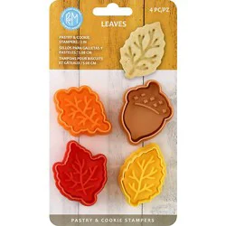 R&m Tg Leaves Cookie Stampers - 4 Ct