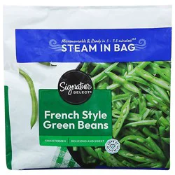 Signature Select Green Bean French Style Steam Bag 12 Oz - 12 Oz
