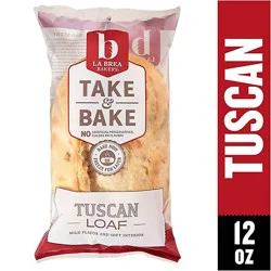 La Brea Bakery Tuscan Loaf Take & Bake - 12 Oz
