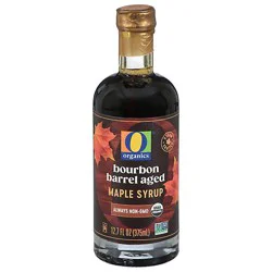 O Organics Syrup Maple Bourbon Barrel Aged - 12.7 Oz