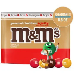 M&m's Peanut Butter And Jelly Stand Up Pouch - 8.6 Oz