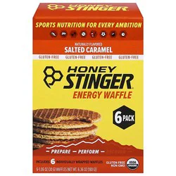 Honey Stinger Waffles - Salted Caramel - 6-1.06 Oz